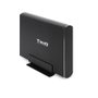 TooQ Caja Externa para Disco Duro TQE-3531B - USB 3.0 para HDD 3.5", Hasta 8TB, SATA III, Compatible con Windows y Mac